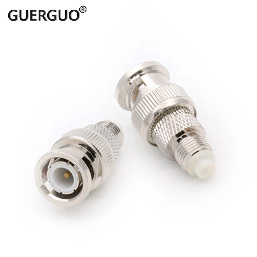 

100PCS BNC Male to FME Female RF Connector Coaxial Radios Adapter for Antennas Wireless LAN Devices Wi-Fi Radios External