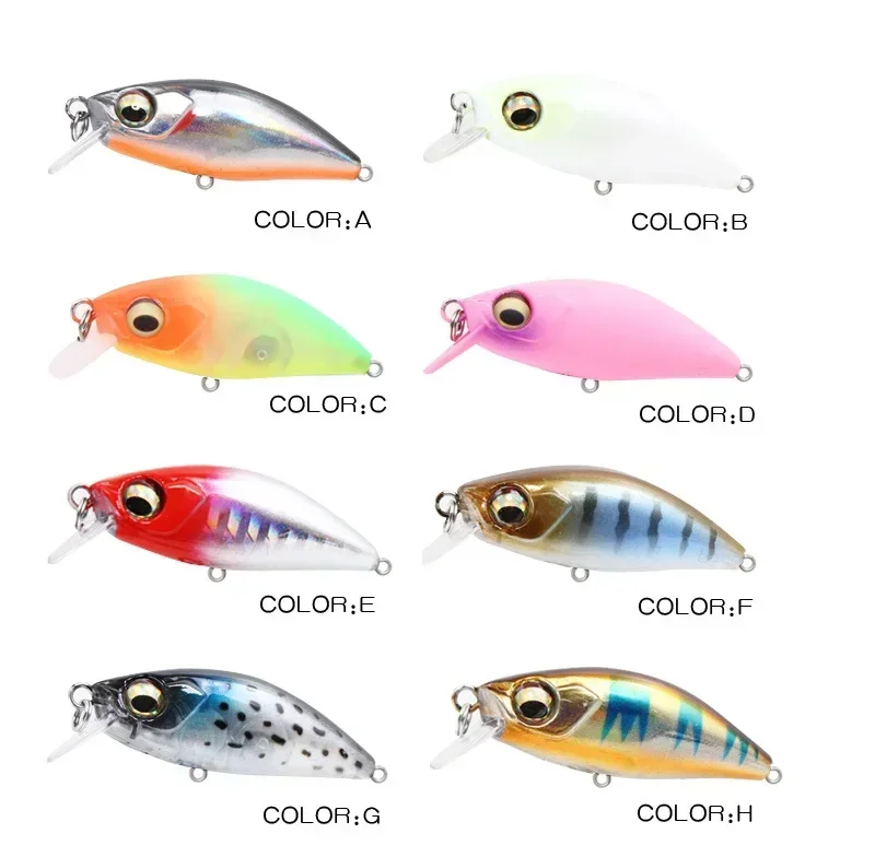 Рыболовная Приманка Minnow микро воблеры снасть 5 см 4 9 г медленно тонущий Джеркбейт