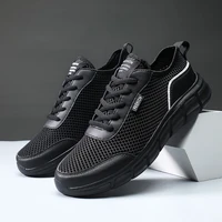 fashion large size cheap lightweight comfortable mesh casual fitness walking sneakers mens women sports running shoes