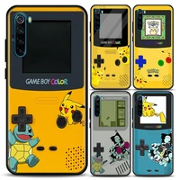 game boy gaming color pokemon pikachu phone case for redmi 6 pro 6a 7 7a note 7 note 8 8a pro 8t note 9 9s pro 4g 9t silicone