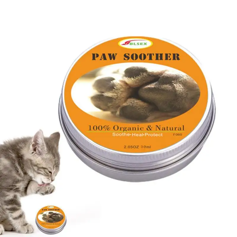 

Pet Paw Balm 30g Natural Ingredients Dog Feet Balm Paw Lotion Soothing Balm Paw Soother Safe Cream For Dog Cat Puppy Kitten