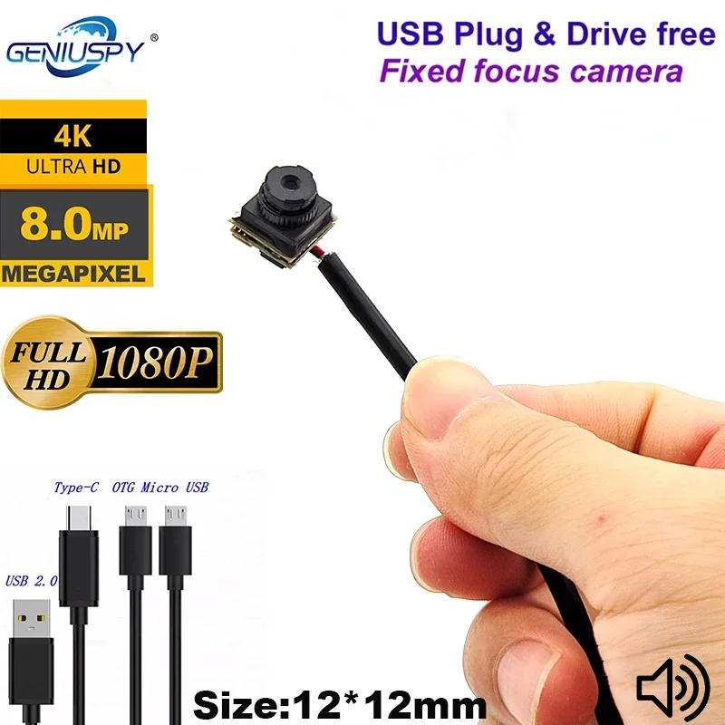 

14*14 мм 12MP 12X12MM 8MP 4K 2MP модуль камеры IMX179 USB Free Drive WDR камера обнаружения промышленности для Android Linux Win