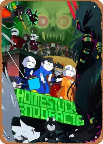1н аниме постер Homestuck фигурка металлическая жестяная вывеска настенный