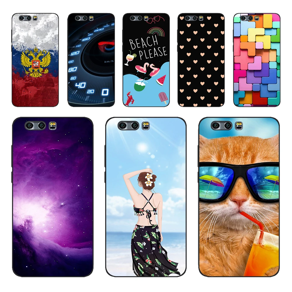 Чехол для Huawei Honor 9 Lite мягкий силиконовый чехол телефона защитный из ТПУ на бампер