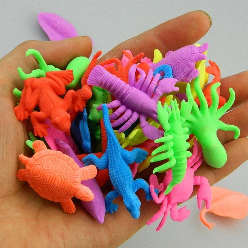 50 шт. растущиеся животные расширяемые динозавры морские джунгли наполнитель для