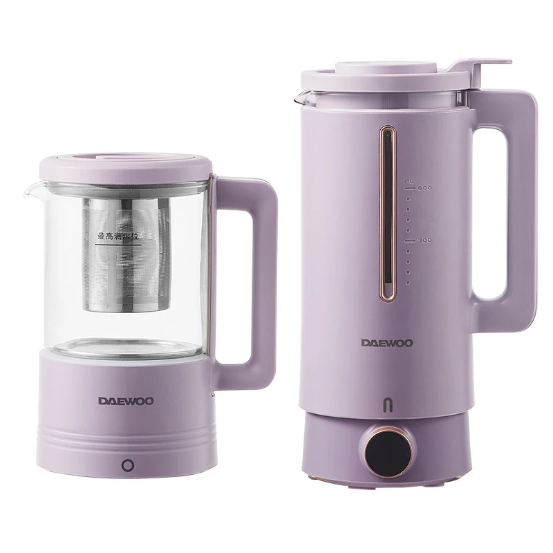 600ml Mini Food Blender Health Cup Double Cup Soymilk Maker Home Multifunctional Electric Food Mixer Health Preserving Pot 220V