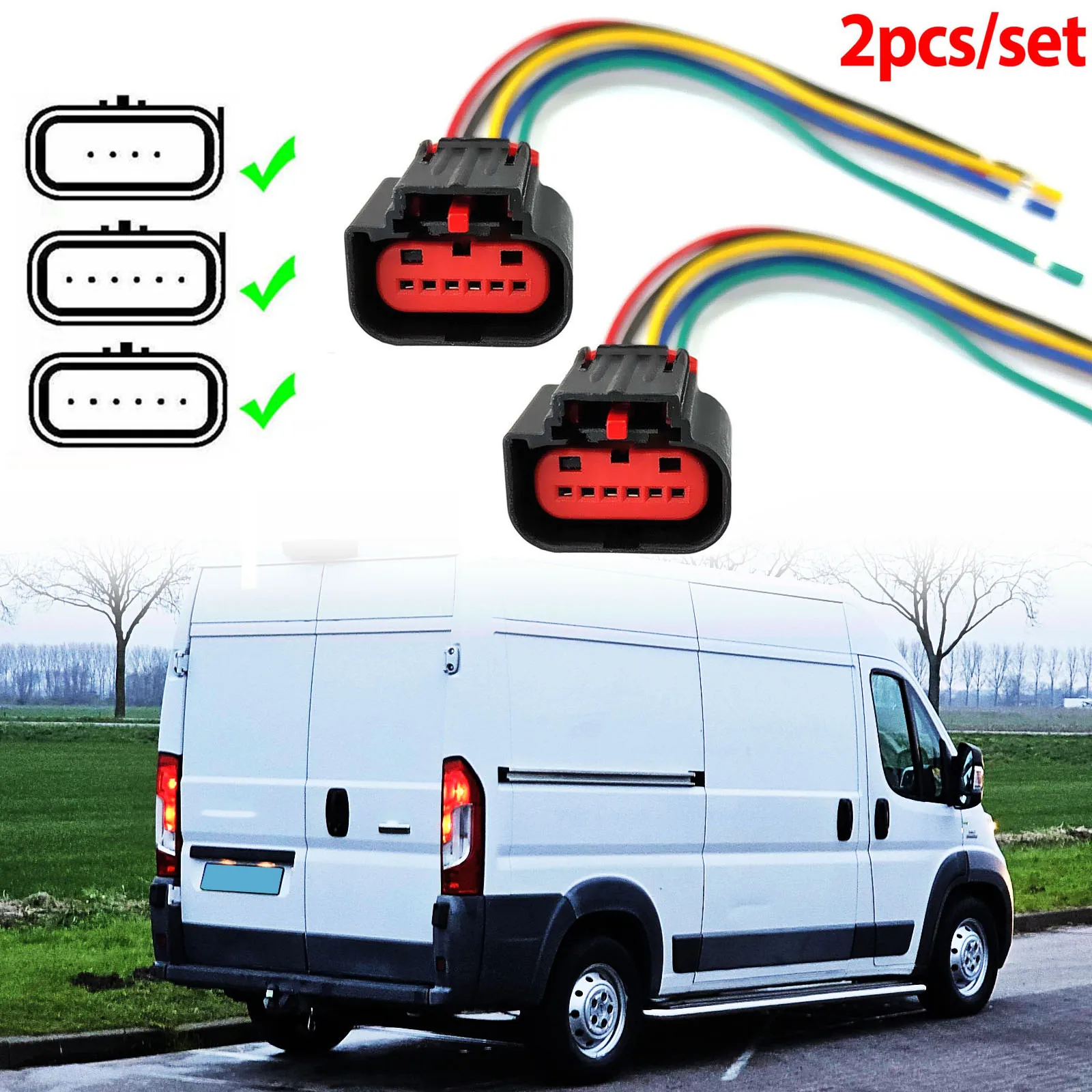 

2 шт. для Citroen релейный перемычка Peugeot Boxer Fiat Ducato Opel Movano MAF датчик массового расхода воздуха разъем жгут проводов