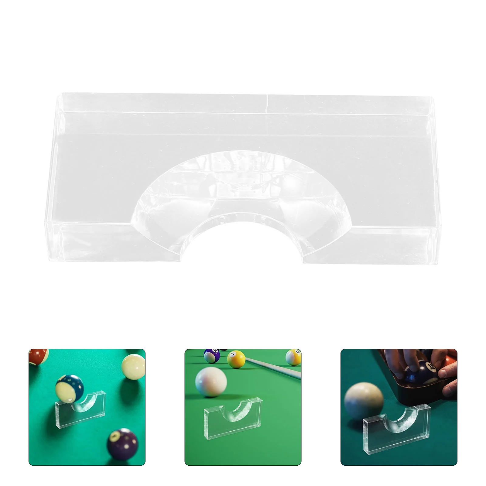 

Desktop Accessories Mini Ball Holder Snooker Locator Sturdy Billiard Marker Accessory White Tabletop Practical Position