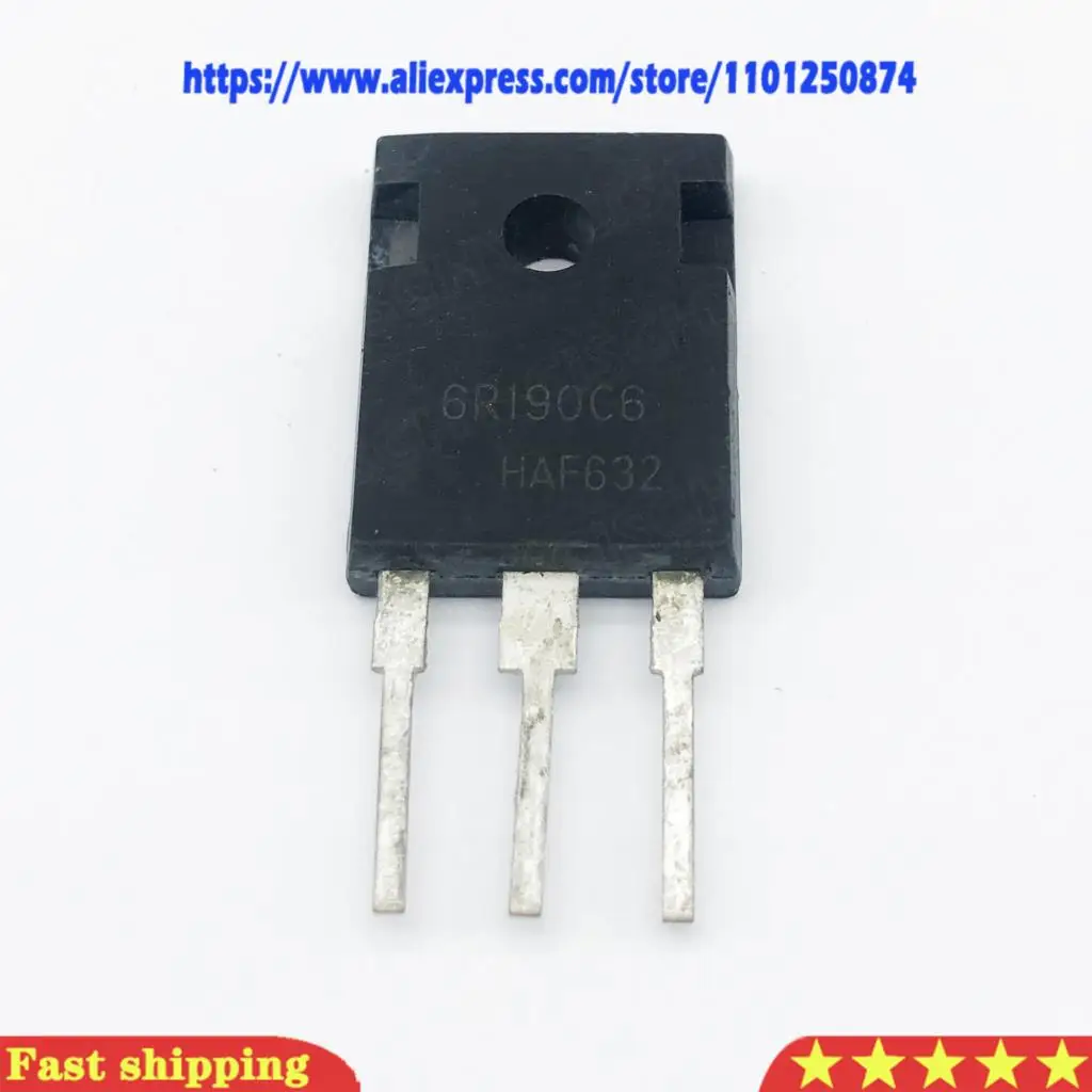 

10pcs/lot 6R190E6 IPW60R190E6 6R190C6 IPW60R190C6 TO-247 original