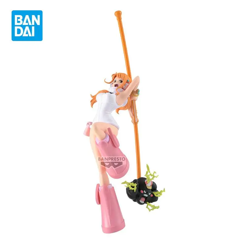 Оригинальный BANDAI Banpresto ONE PIECE BRC Nami Egghead Island ПВХ аниме фигурка фигурки модель