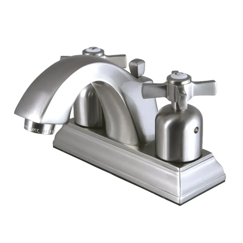 

FSC4648ZX Millennium 4 in. Centerset для ванной комнаты смеситель с выдвижным сливом, без потертости никеля