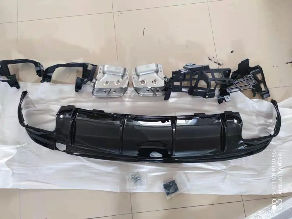 

Углеродное волокно/Блеск черный диффузор для заднего бампера губа для Mercedes Benz C117 W117 CLA200 CLA260 CLA45 AMG 2016-2019 задний диффузор