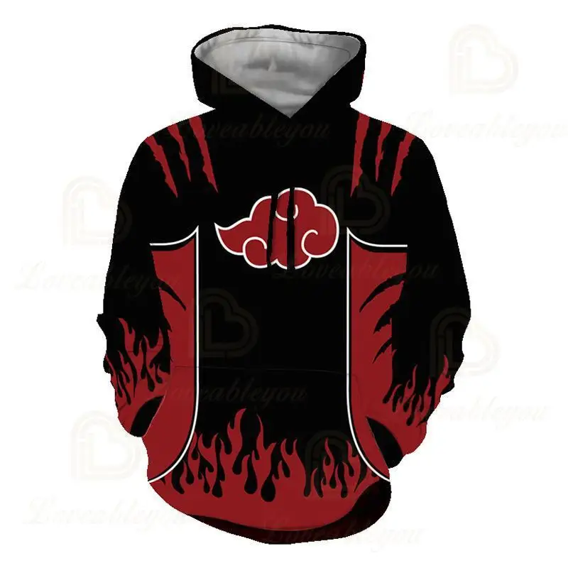 Hot Anime Hoodies Men Women Winter Pullovers 3D Hooded Oversized Sweatshirts XXS-4XL 3D Hoodies Children Tops