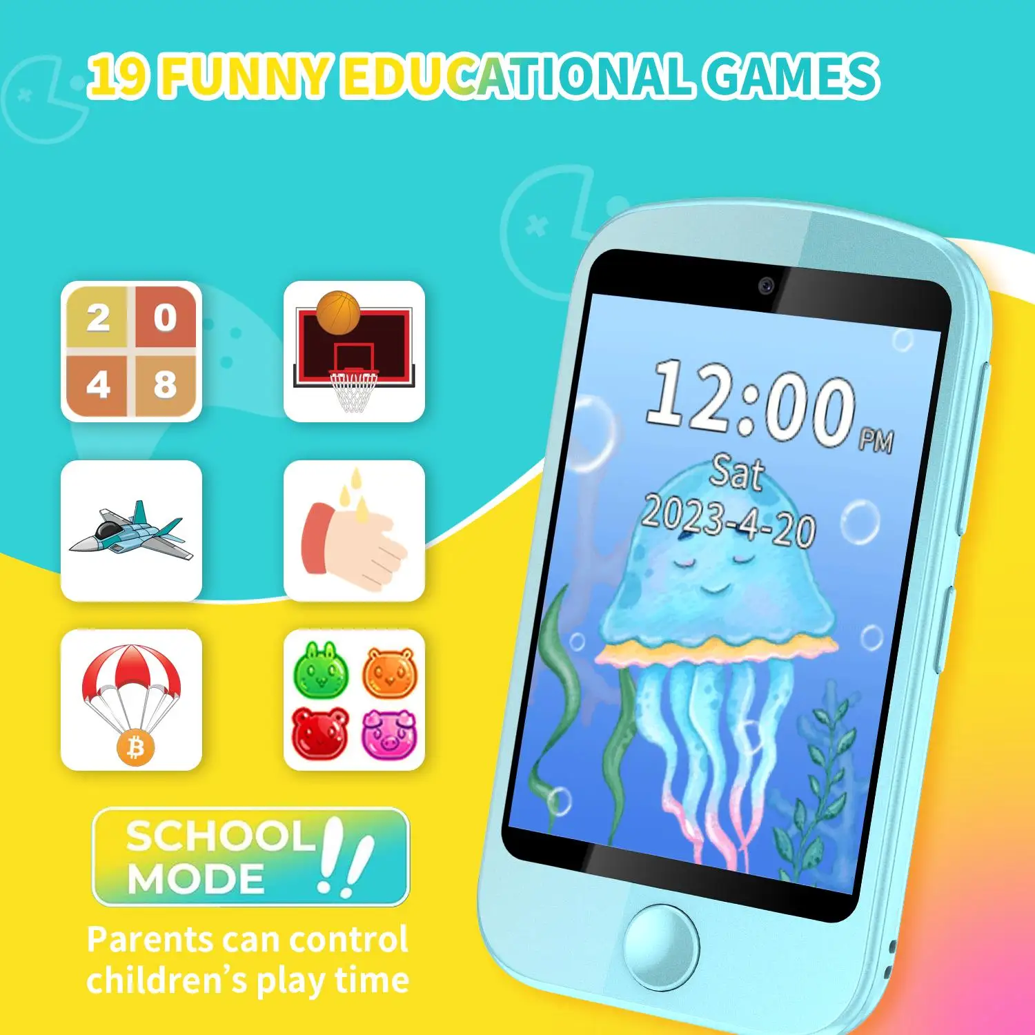 KGG Смарт-детские Часы 2G С Двумя SIM-картами Детский Телефон Изучением Английского