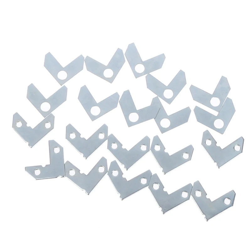 

10Pcs Corner Code L Type Code Round End 90 Degree Corner Bracket Thick Reinforce