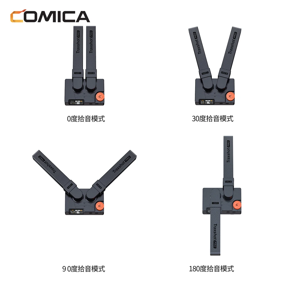 

Comica Traxshot PRO Super Cardioid Transformable Shotgun Microphone For Sony Canon Nikon Camera Phone Tablet Computer PC