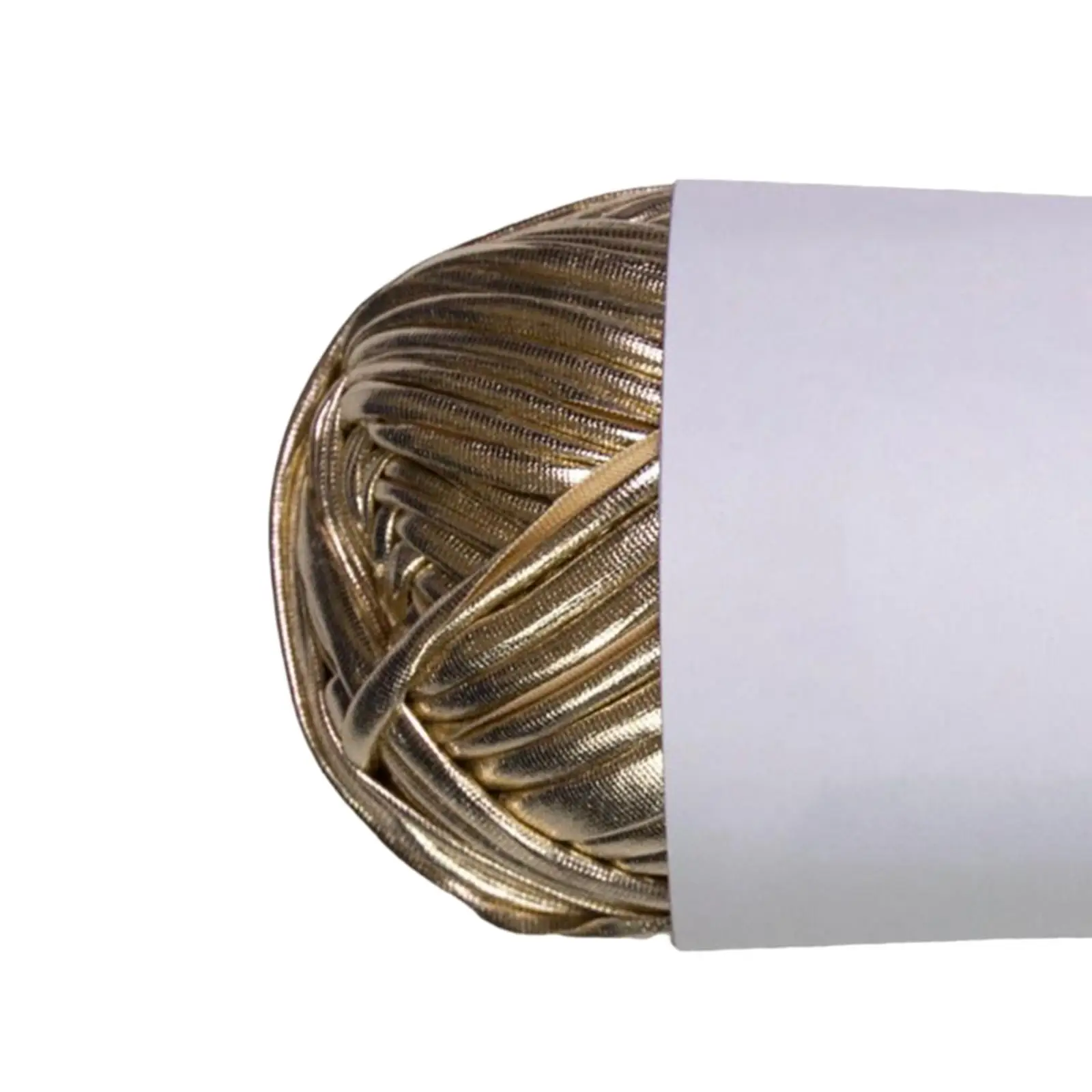 Набор из 4 рулонов пряжа для сумки металлическая футболок эластичная полиэфирная