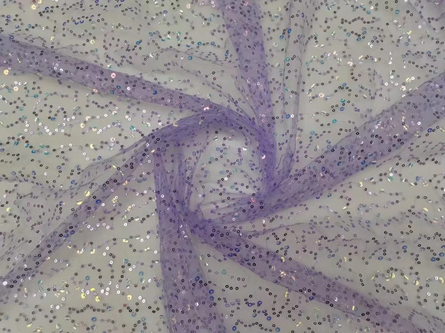 

Luxury Bridal Fabrics Handcut Organza Lace African Sequins Lace Fabric High Quality Nigerian Net Lace Fabric For Evening Dress