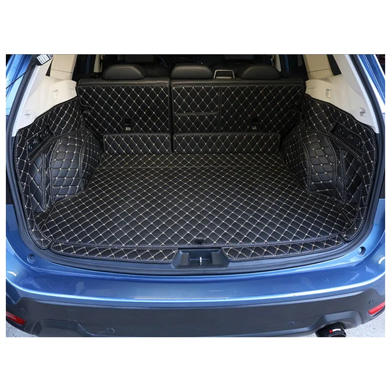 

Высокое качество! Специальные коврики для багажника автомобиля для Subaru Forester 2022-2019, коврики для багажника, стильные чехлы для багажа, бесплат...