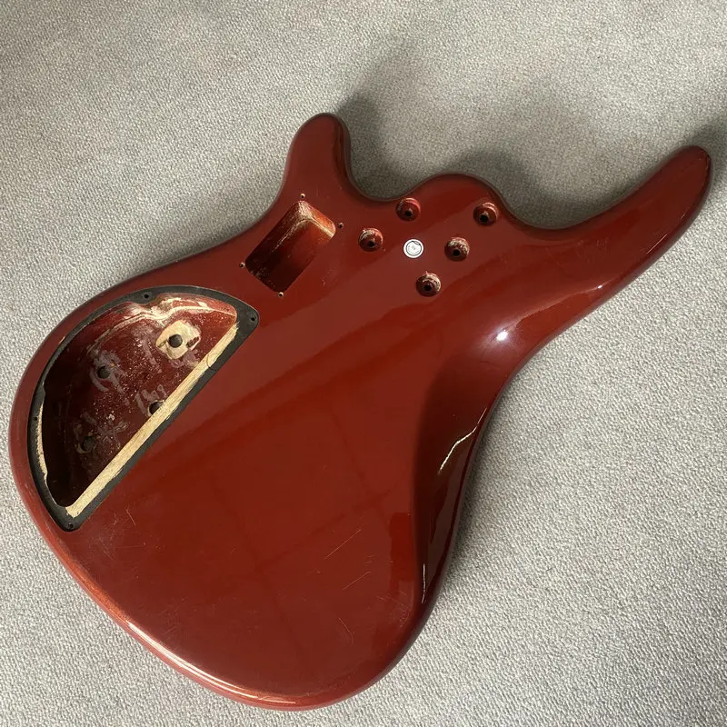 JB663 Красные краски цвет 5 или 6-струнная электрогитара бас-гитара корпус из