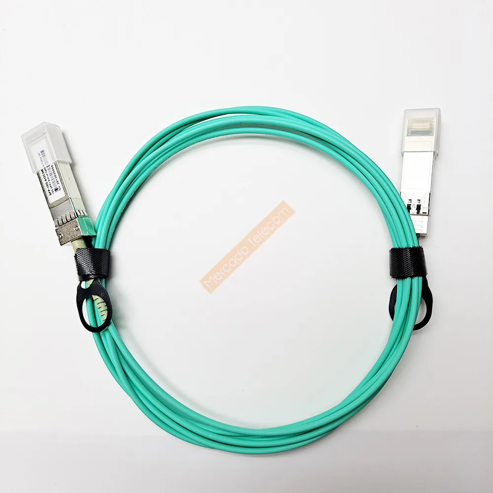 Фото Кабель 10G SFP+ AOC OM3 10GBASE, активный оптический кабель для стекирования, высокоскоростной, совместимый с Cisco, Huawei, MikroTik, HP, Intel, Dell №5