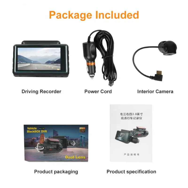 

Видеорегистратор 3-дюймовый экран многофункциональный портативный технологический универсальный автомобильный аксессуар видеорегистратор ночная съемка