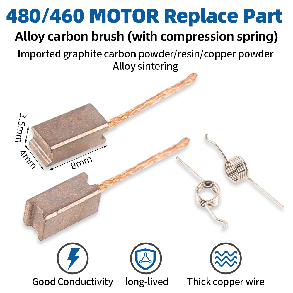 

Пружина щетки угольной щетки двигателя для страйкбольного двигателя AEG 480/460