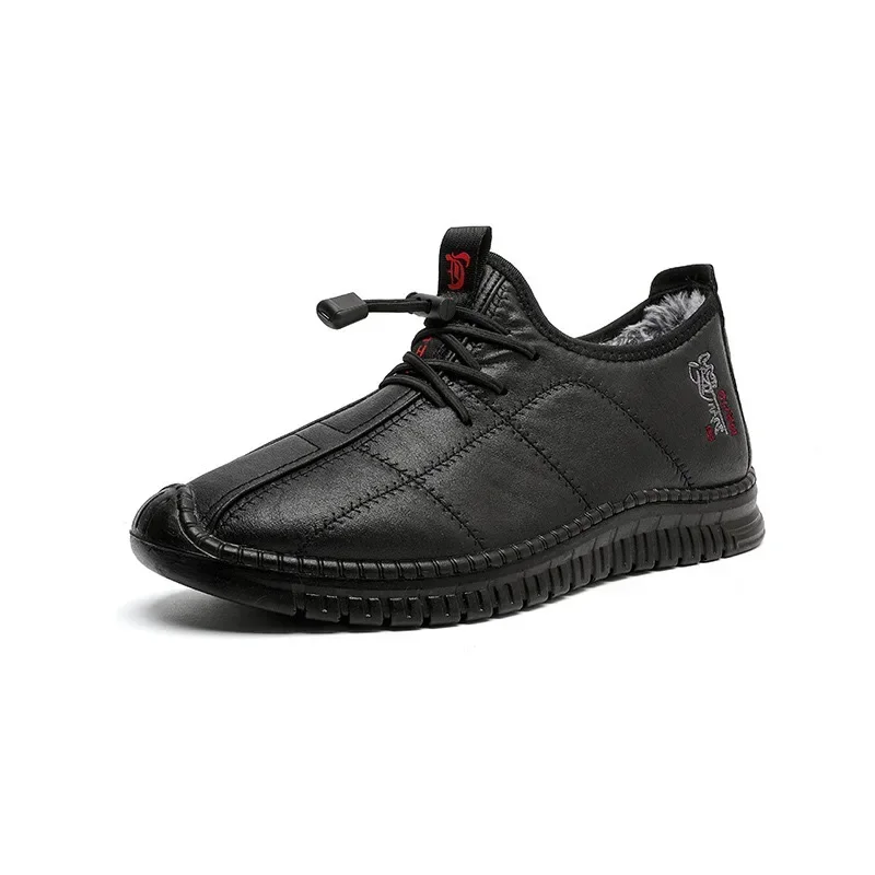 Зимние мужские ботинки - это теплые непромокаемые нескользящие толстые