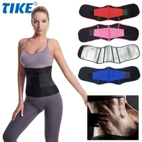 tike sports back support adjustable back brace lumbar support belt with breathable dual straps home gym lower back pain relief