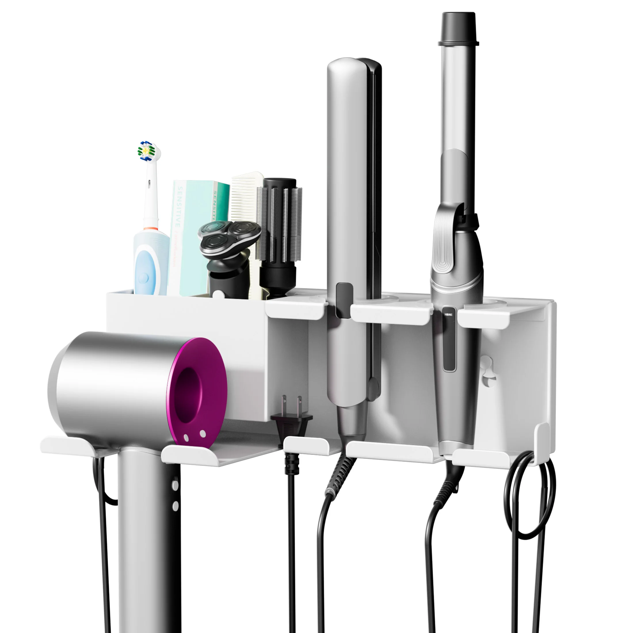 

Настенный органайзер для инструментов для волос