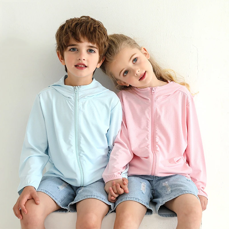 

Sun Protection Clothing for Kids and Mother Parent-Child UPF50+ Uv Sunscreen Jacket Children Adult Skin Coat Boys Girls Summer