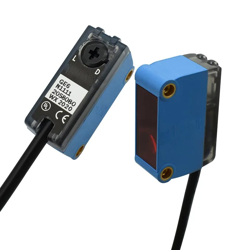 Противоположный фотоэлектрический переключатель, фотоэлектрический сенсорный переключатель 10-30 В постоянного тока NPN PNP