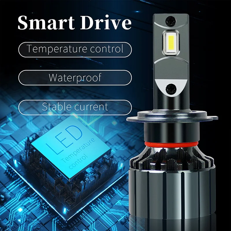 Автомобильный LED-фары для Chevrolet Corvette 1997 1998 1999 2000 2001 2002 2003 2004 с функцией дальнего и ближнего света и поддержкой протокола Canbus.