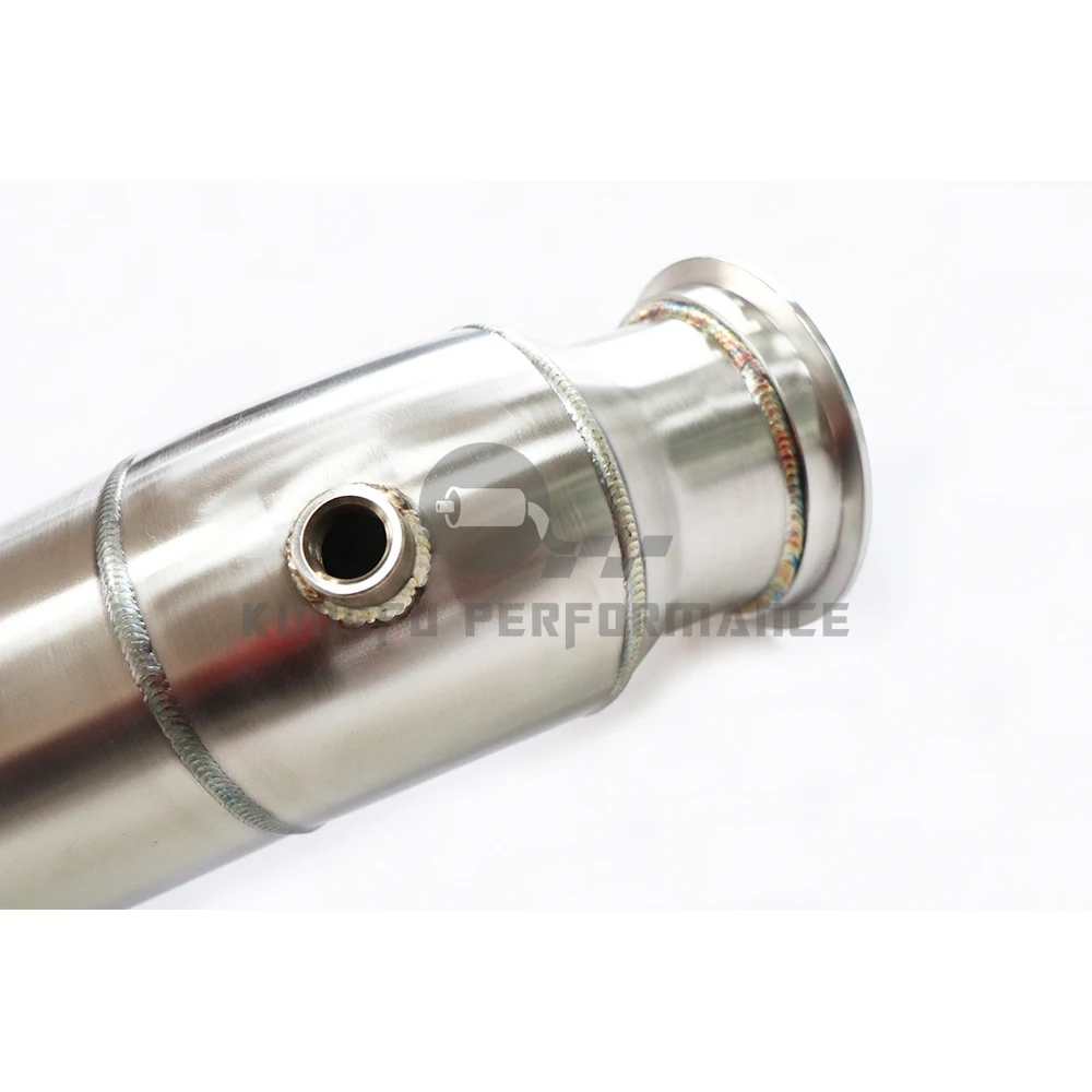 Фото Выхлопная труба KUNGFU PERFORMANCE SS304 Catless N55 для BMW E82 E88 135i E90 E92 335i 2011-2012 Single Turbo №5