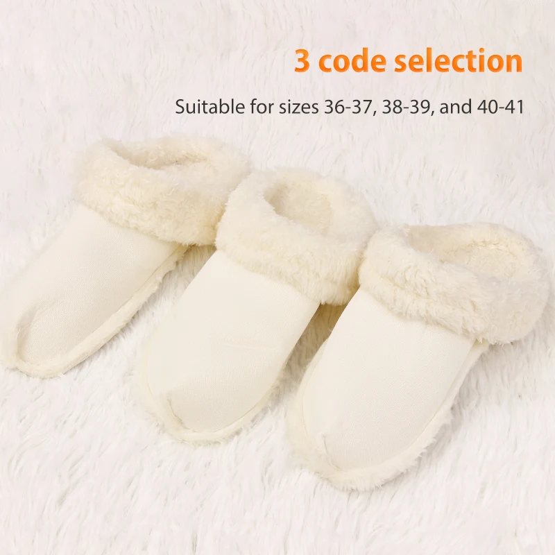 Зимние утепленные плюшевые кроксы