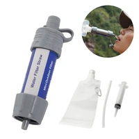 portable camping water filter system with 5000 liters filtration capacity for outdoor emergency survival tool