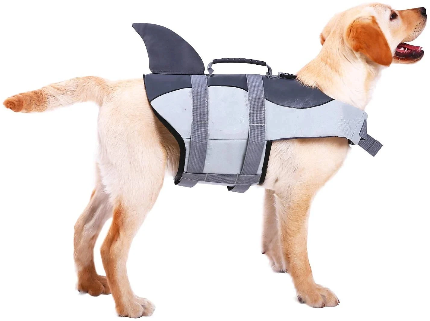 

Ripstop Dog Life Jacket Pet Life Water Vest with Rescue Handle Life Safety Saver Preserver for Small Medium Large Dogs