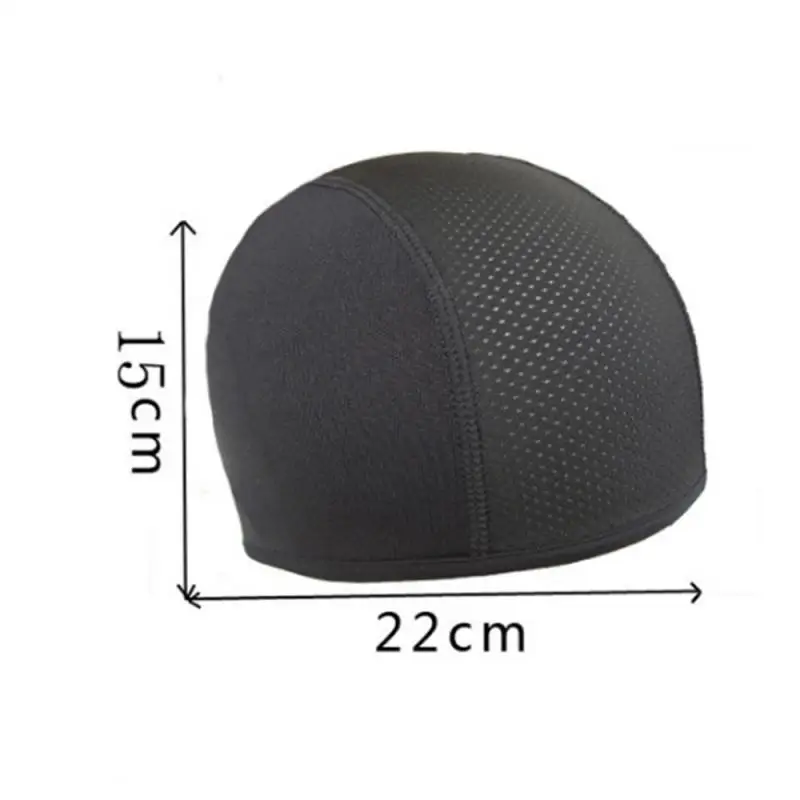 Skull Cap Inner Liner Moisture Wicking Breathable Hat Cooling Sweatband Motor Helmet Hat Motorcycle  Accessories Dome Cap