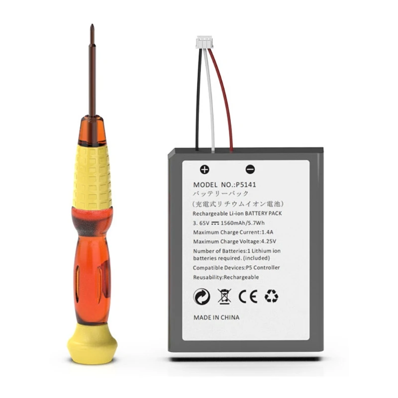 

Литий-ионный аккумулятор большой емкости 3,65 в 1560 мАч, поставляется с инструментом для установки отвертки QXNF