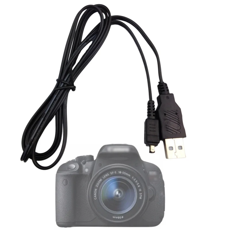 

Charging Line CA-110 CA-110E Camera USB Charger Cable Compatible with CA HF R48 HF R406 HF M50 HF M52 1.2m Power Wire