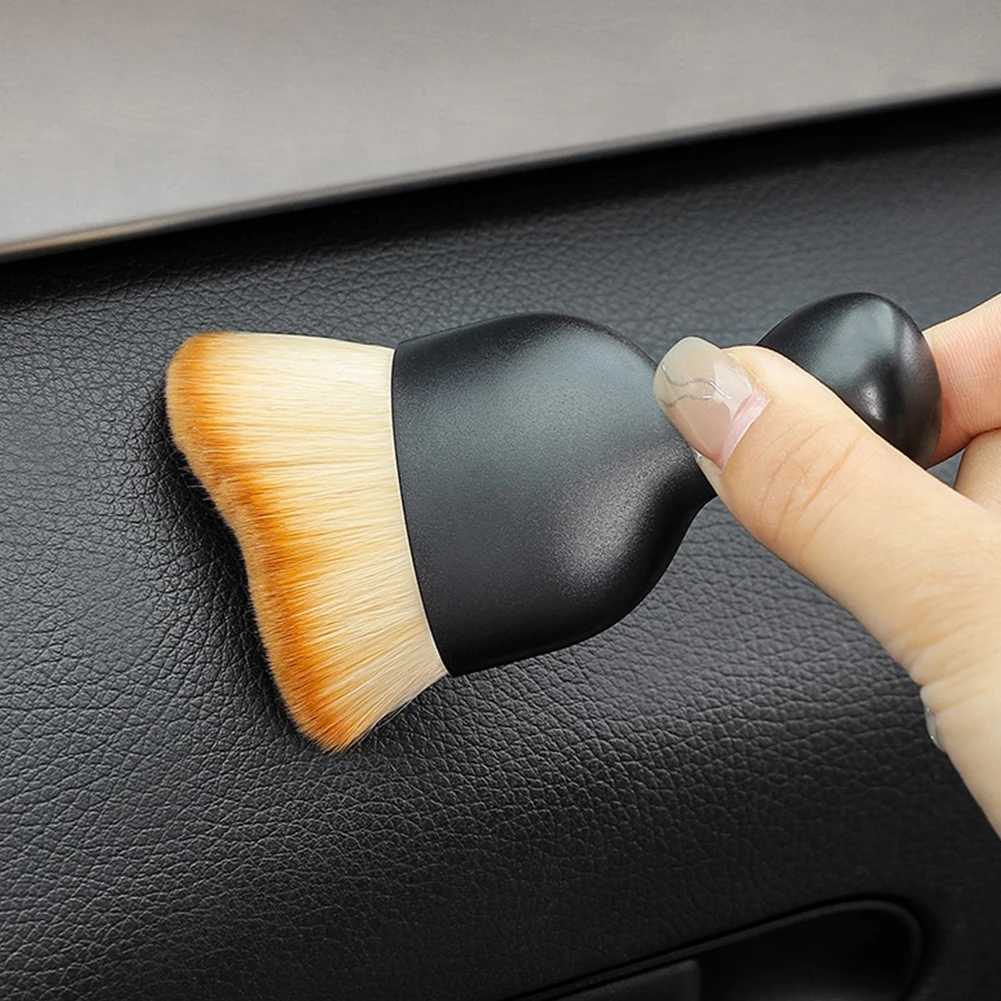 

Car Interior Cleaning Tool Air Conditioner Air Outlet Cleaning Brush Car Crevice Detail Brush Dust Removal Mini Soft Fur Broom