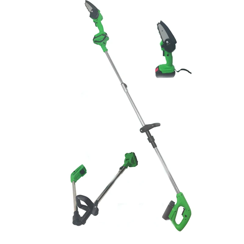 

Mini Chain Saws Pruning ChainSaw Cordless Garden Tree Bush Cutting Trimming Set With 20V Lithium Battery CE FCC RoHS
