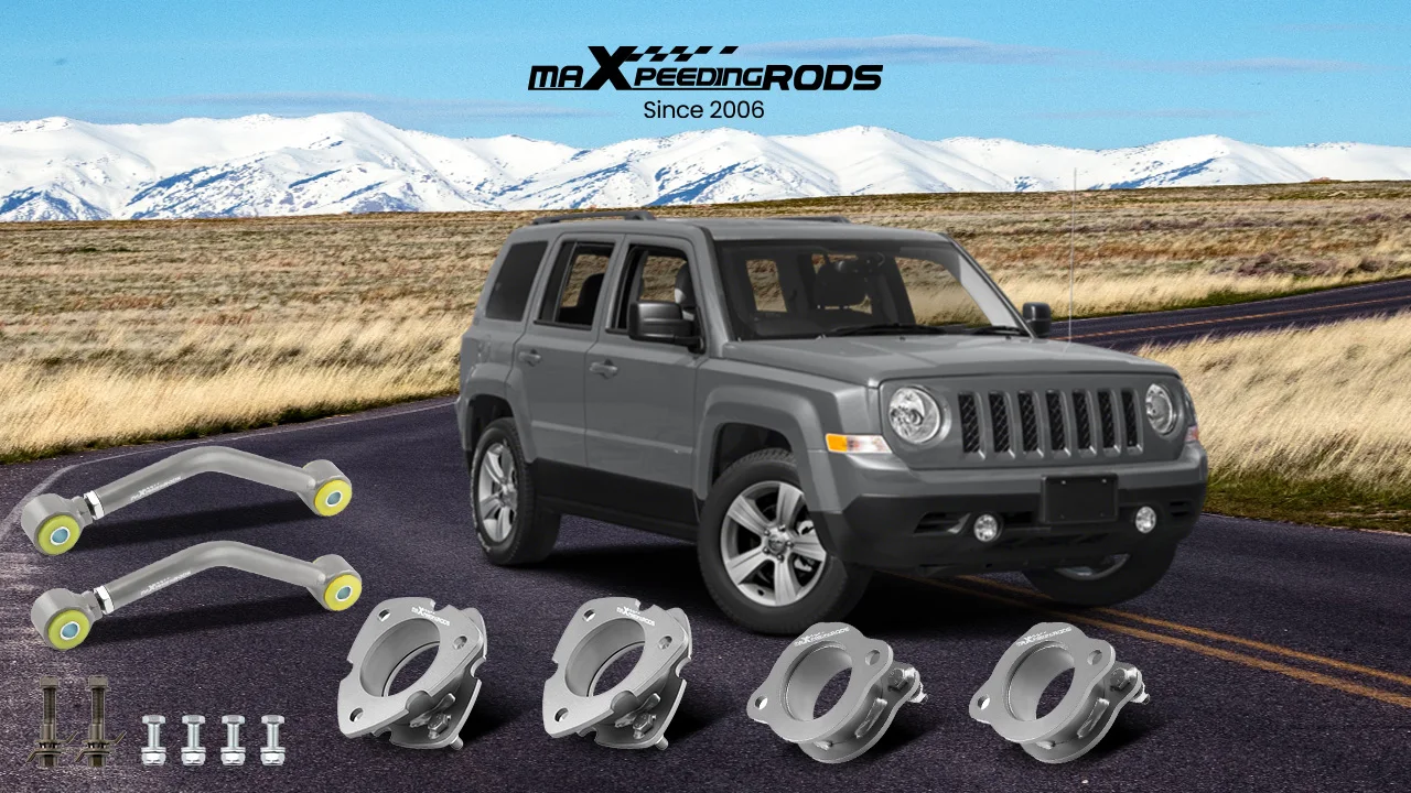 2-дюймовый передний задний подъемный комплект прокладок для Jeep Compass Patriot MK 2007-2017