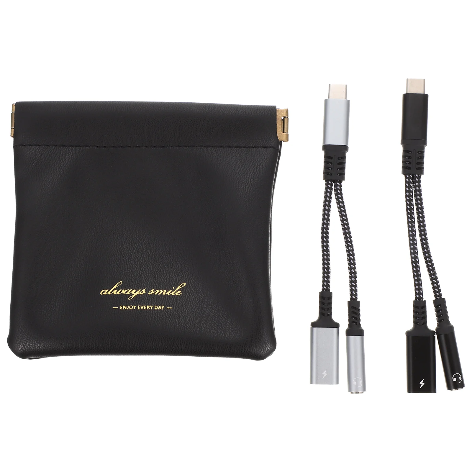 

USB to 3.5mm Audio Adapter Type to AUX Headphone Jack Adapter USB to Aux Adapter with Charger