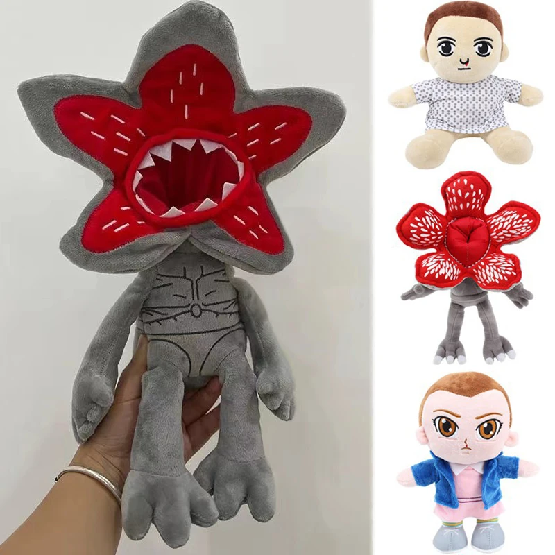 

Stranger Things Plush Toy Eggo Demogorgon Soft Stuffed Dolls Anime Bat Eleven Monsters Cosplay Plushie Christmas Birthday Gift