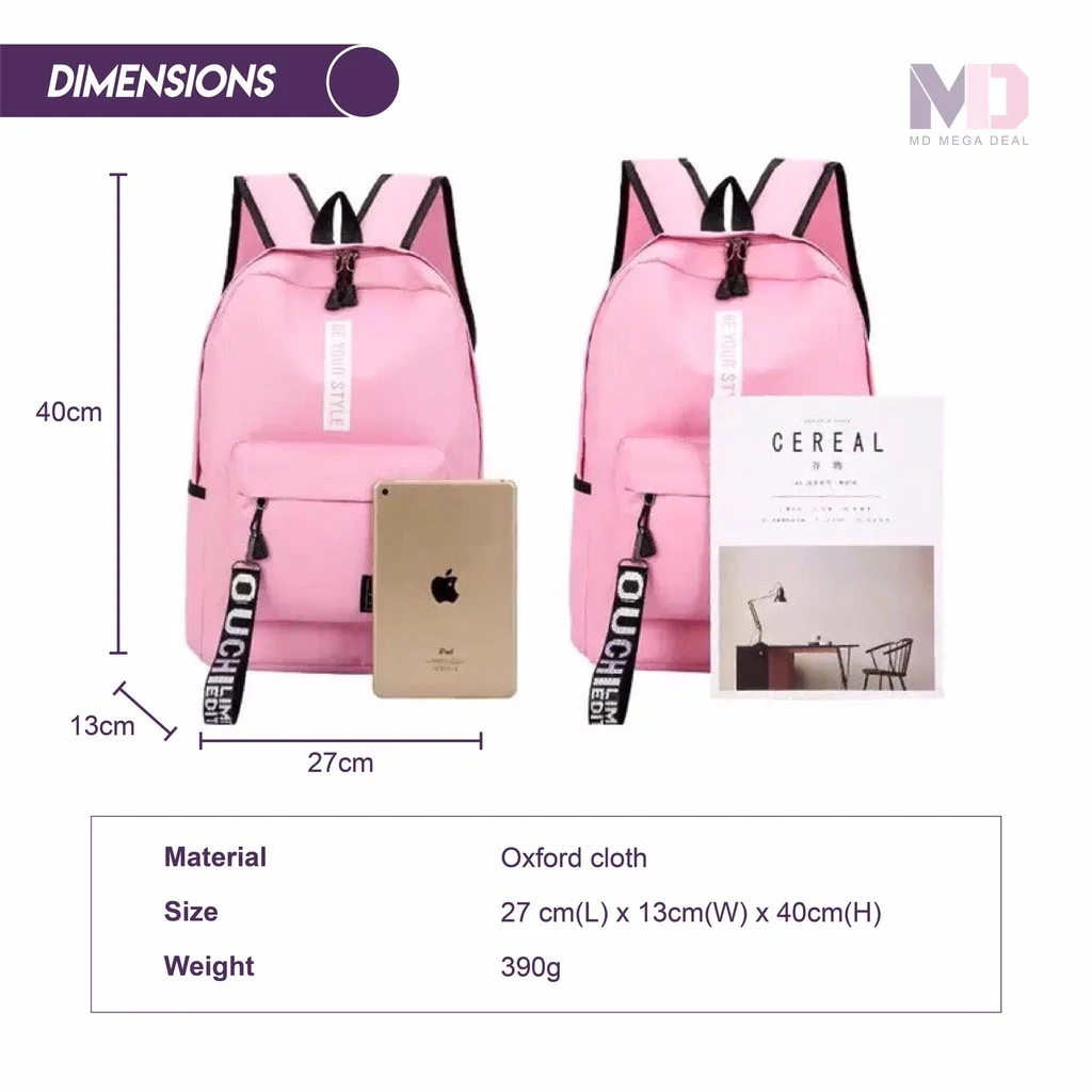 Youth Schoolbag 2022 New  Student Bag Waterproof Backpack Woman Travel Backpack Nylon Multi-function Bag