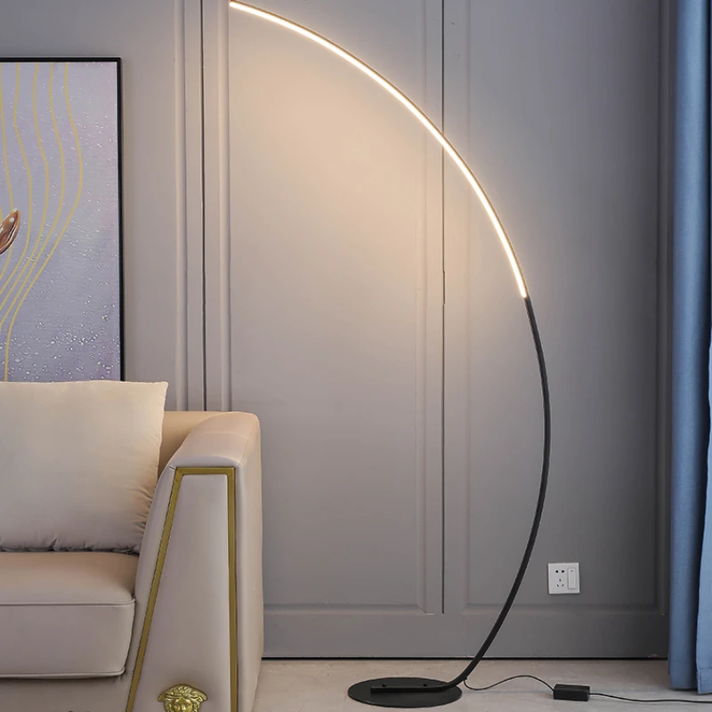 

Floor Lamp Fishing Lamp Living Room Modern Simple Nordic Designer Minimalist Sofa Corner Bedroom Bedside Atmosphere Lamp
