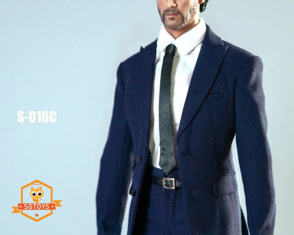 SGTOYS S016 1/6 Male Clothes Suit For 12&quot Inch Narrow Shoulder Body Figure In Stock | Action Figures