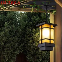 outela classical pendant light outdoor retro led lamp waterproof for decoration corridor home