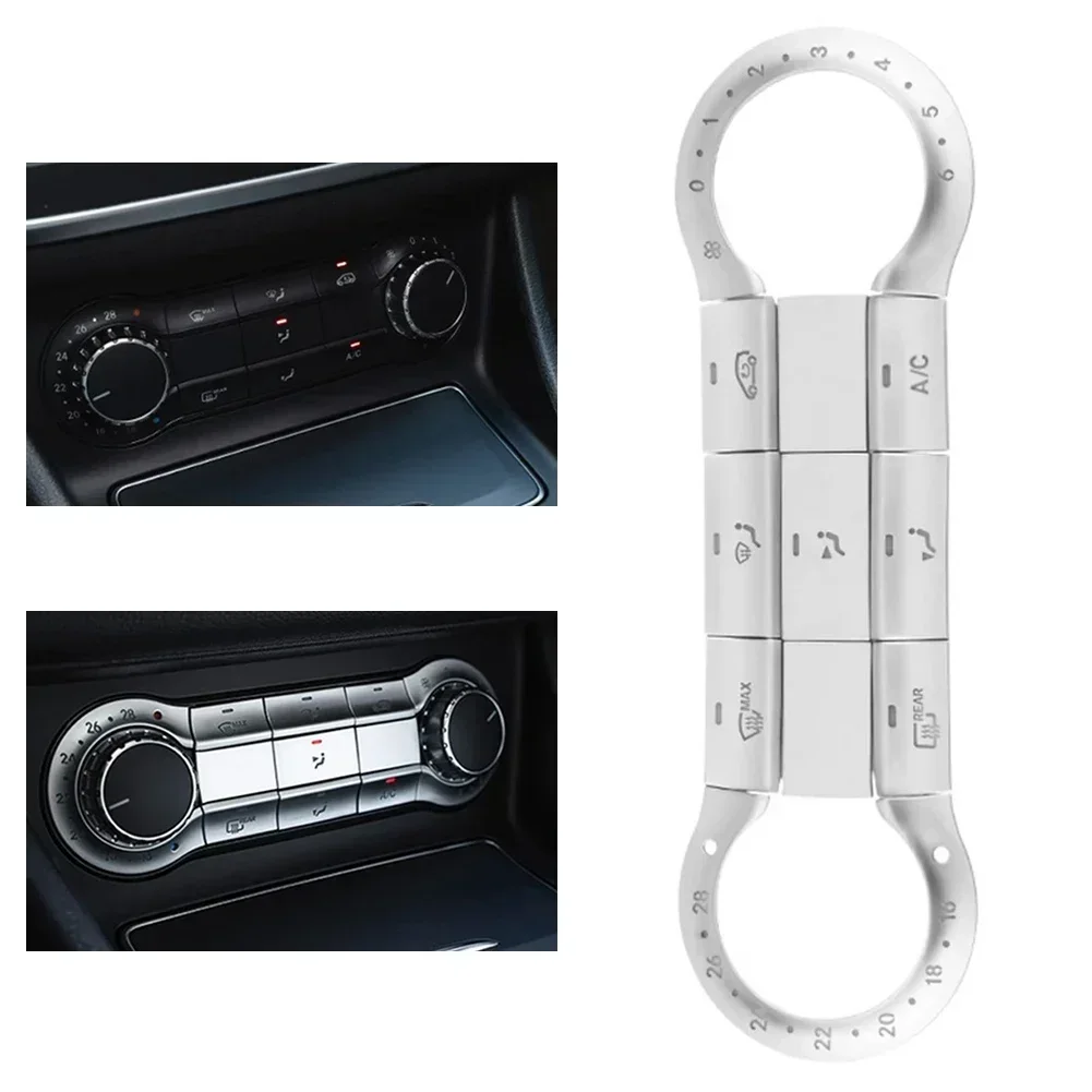 Автомобильная накладка на кнопку кондиционера для Mercedes C117/X156 CLA GLA 200 250 13-2018